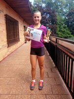 1.m�sto dvouhra star�� �a�ky :  Ad�la Motykov�