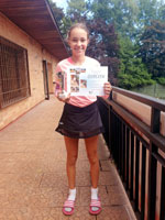 2.m�sto dvouhra star�� �a�ky :  Ellen Pavli�ov�