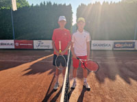 Semifinalist� dvouhry zleva :  Alexandr Migdal, �t�p�n Robenek