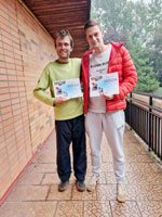 3.m�sto �ty�hra mu�i zleva :  Thomas Su�e�, Ale� Kov��