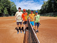 Finalist� �ty�hry zleva :  Jan Stav�la, Denis Konderla, Max G�nther, Maty� Bla���k