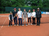 Drustvo starch k "A" 2009 - zleva  :Tom Farga, Tom Adamk, Alex Pisrik, Ondej Kura, Natlie Wilkov, Kateina Vitov, kapitn Karel Konderla