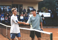 Dobojov�no zleva :  Pavel �nobel, Tom� Berdych