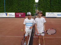 Finalist� dvouhry zleva :  Petr Surovi�, Ji�� Pilar