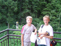 Dom�c� hr��i zleva :  Michal Farga�, Martin Pis�rik