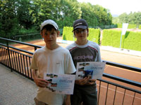 Semifinalist� �ty�hry star��ch ��k� zleva :  �imon Fi�ara, Michal Fi�ara