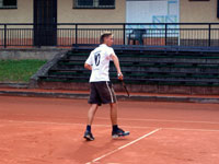 Finalista čtyřhry mužů : Petr Mandelík