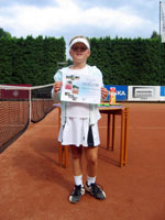 3. m�sto dvouhra d�vky :  Barbora Hanu�ov�