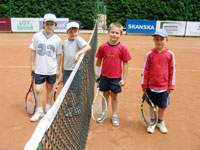 Fin�le �ty�hry zleva :  Jan Hladonik, Jan Ch�la, Adam Jadamus, Marek Pac�k