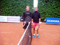 P�ed fin�le dvouhry zleva :  Szymon Tatarczyk, Jan Lo���k