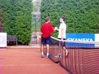 Po fin�le dvouhry zleva :  Jan Lo���k, Szymon Tatarczyk