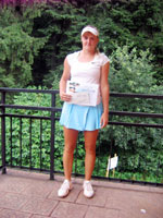 2.m�sto dvouhry �en :  Gabriela Hor��kov�