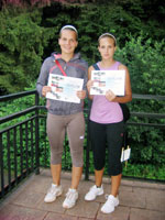 2.m�sto �ty�hra �eny zleva :  Tereza L�rov�, Ad�la Pollov�