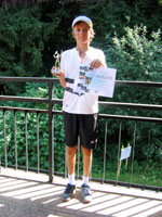 1.m�sto dvouhra mlad��ch ��k� :  Libor Pol�k