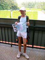 3.m�sto dvouhra mlad�� �a�ky :  Lenka Va�enkov�