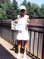 3.m�sto dvouhra mlad�� �a�ky :  Klara Silka