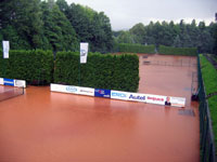 Zatopen� are�l po pr�tr�i mra�en