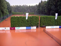 Zatopen� are�l po pr�tr�i mra�en