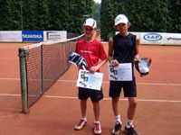 astnci finle zleva :  Tom Farga, Dominik Havel