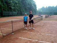 Semifin�lov� dvojice zleva :  Filip Mali�, Ond�ej Kura