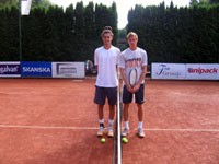 Účastníci finále zleva : Adam Vejmelka, David Šodek