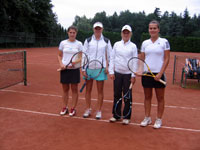 Účastnice finále zleva : Tereza Vančurová, Gabriela Horáčková, Zora Vlčková, Tereza Lérová