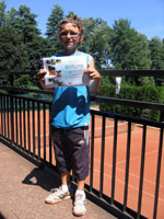 1. m�sto dvouhra ho�i :  Cyril Franti�ek �lachta