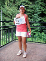 1. m�sto dvouhra d�vky :  Alena Zuzan�kov�