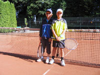 Semifin�le dvouhry hoch� zleva :  Cyril Franti�ek �lachta, Ji�� B�e�n�