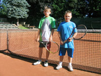 Semifin�le dvouhry hoch� zleva :  Tom� Ptoszek, Dominik Szturc