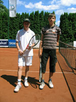 2.msto tyhra starch k zleva :  Petr Hyner, Erik Suran