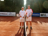 Semifinalisté dvouhry mužů zleva : Jan Lošťák, Tomáš Rohan