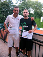 2.místo čtyřhra muži : Martin Kašpar, Daniel Rola