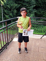 1. m�sto dvouhra ho�i :  Jan Zlot�