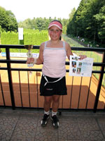 1. m�sto dvouhra d�vky :  Karol�na Koc�