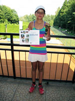 2. m�sto dvouhra d�vky :  Tereza Sv�chov�