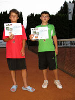 3. m�sto �ty�hra ho�i zleva :  Jan Kus, Ji�� Bollog