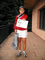 3.m�sto dvouhra star�� �a�ky :  Zuzana Fla�arov�