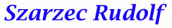 Szarzec Rudolf
