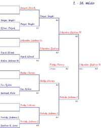 Finlov pavouk turnaje Rubicon Moravia Cup