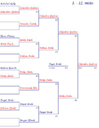 Finlov pavouk turnaje Rubicon Moravia Cup