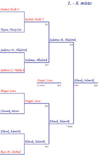 Finlov pavouk turnaje Rubicon Moravia Cup