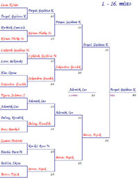 Finlov pavouk turnaje Rubicon Moravia Cup