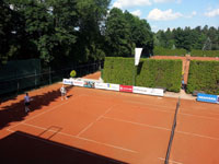 Pohled na zadn dvorce