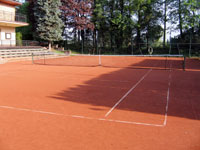 Pohled ze zadnch dvorc na arel