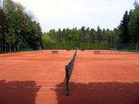 Pohled na zadn dvorce