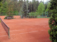 Pohled na zadn dvorce