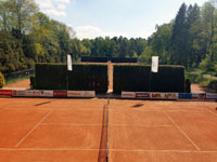 Pohled na centrální dvorec