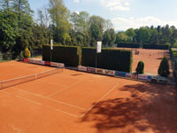 Pohled na centrální dvorec