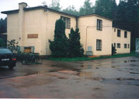 Pohled na budovu zezadu